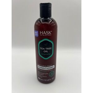 HASK Tea Tree Oil Rosemary Invigorating Conditioner 12oz Refresh Soothe Scalp